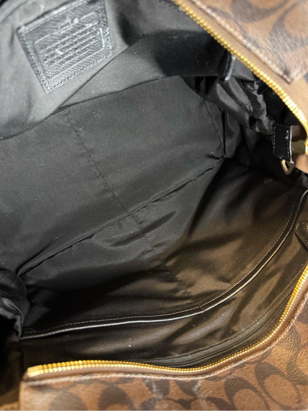Coach Signature Diaper Bag- Brown - Picture 6 of 16